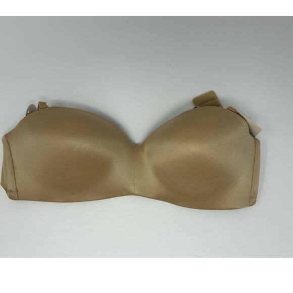 NEW b' tempt'd Bra 32C Multiway Wireless Beige Cocktail Formal Dress Lined - Picture 1 of 12